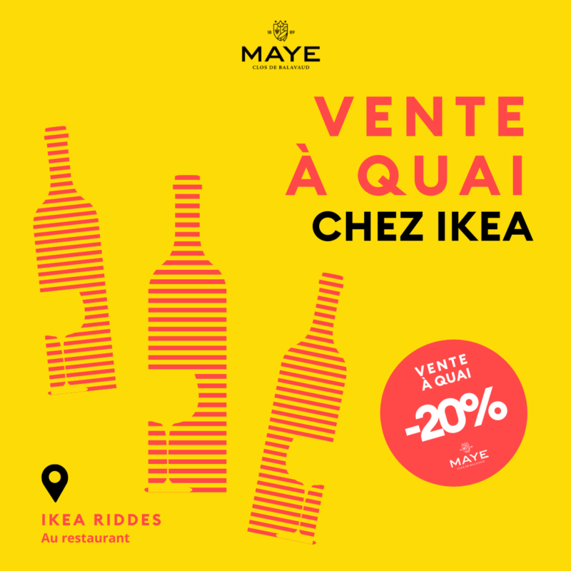 Vente à quai chez IKEA Riddes